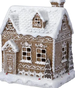Intratuin kersthuisje Petra peperkoek stadhuis 13 x 10,5 x 17,1 cm