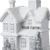 Intratuin kersthuisje Trondheim variant 11 wit 7,3 x 5,5 x 10,4 cm