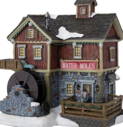 Intratuin kersthuisje watermolen 19 x 14,5 x 19 cm