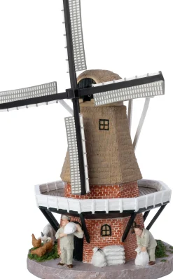 Intratuin kersthuisje windmolen de Brink 16 x 16 x 27 cm