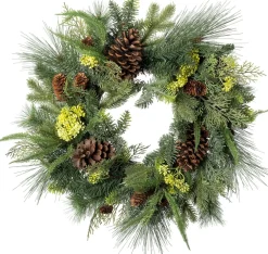 Intratuin kerstkrans dennenappel D 60 H 13 cm