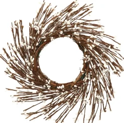Intratuin kerstkrans takjes met witte bessen D 30 cm