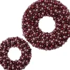 Intratuin kerstkrans Trevi kerstbal roze / rood / goud D 50 H 8 cm