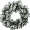 Intratuin kerstkrans Wanda besneeuwd D 60 H 5 cm
