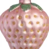 Intratuin kerst ornament aardbei roze 5,9 x 5,9 x 8,5 cm