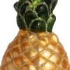 Intratuin kerst ornament ananas oranje / groen D 4,5 x H 8,5 cm