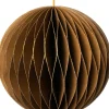 Intratuin kerst ornament Astrid bal goud D 9 cm