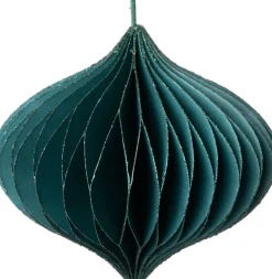 Intratuin kerst ornament Astrid ui groen D 9 H 10 cm