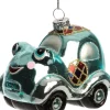 Intratuin kerst ornament auto blauw 10 x 6 x 8 cm
