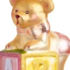 Intratuin kerst ornament babys eerste beer 6,5 x 4,2 x 9,8 cm