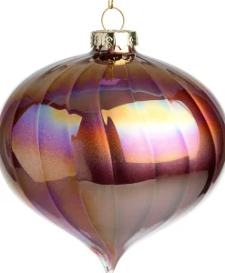 Intratuin kerst ornament Bellavary ui rood 8,2 x 8,2 x 9 cm