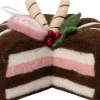 Intratuin kerst ornament Bolo muis taart bruin 13,5 x 15,5 x 9 cm