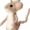 Intratuin kerst ornament Bolo muis met koksmuts bruin 6 x 9 x 11,5 cm
