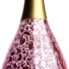 Intratuin kerst ornament champagnefles roze 4,6 x 4,6 x 14,2 cm