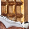 Intratuin kerst ornament chocoladereep bruin 5,3 x 2,2 x 11,8 cm