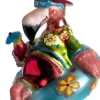 Intratuin kerst ornament Cobie flamingo multi 8,3 x 7,8 x 9,9 cm