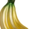Intratuin kerst ornament Cobie bananentros geel 5,4 x 4,5 x 10,9 cm