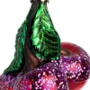 Intratuin kerst ornament Cobie kersen rood 6 x 5,2 x 7,8 cm