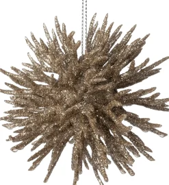 Intratuin kerst ornament Coral beige D 9 H 9 cm