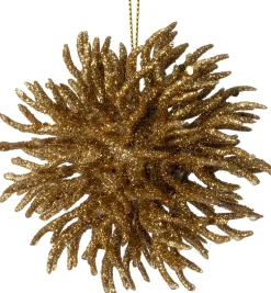 Intratuin kerst ornament Coral goud D 9 H 9 cm