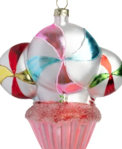 Intratuin kerst ornament cupcake 10 x 4,5 x 11 cm