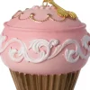 Intratuin kerst ornament cupcake roze D 8,3 H 8,4 cm