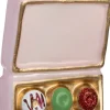 Intratuin kerst ornament donuts roze 10,5 x 7,5 x 3 cm