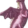 Intratuin kerst ornament draak roze 4,5 x 7,5 x 4,8 cm