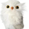 Intratuin kerst ornament Euli uil wit 8 x 7 x 11 cm