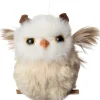 Intratuin kerst ornament Euli uil bruin 9 x 8 x 8 cm