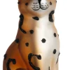 Intratuin kerst ornament Fauna luipaard bruin 6 x 4,7 x 12 cm