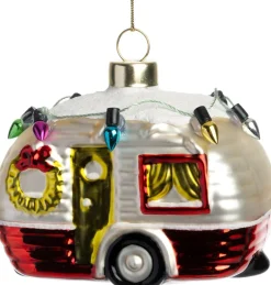 Intratuin kerst ornament foodtruck 7,5 x 5,5 x 5,5 cm