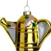Intratuin kerst ornament gieter goud 9,8 x 4,8 x 7,5 cm