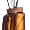 Intratuin kerst ornament golftas bruin 6,1 x 4,3 x 14,8 cm