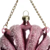 Intratuin kerst ornament handtas roze 8 x 3,5 x 7 cm