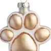 Intratuin kerst ornament hondenpoot beige 7,8 x 8,1 x 3 cm