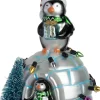 Intratuin kerst ornament iglo wit 7,9 x 8,6 x 11,8 cm