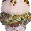 Intratuin kerst ornament ijsje paars D 4,5 H 9 cm