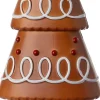 Intratuin kerst ornament Ingvar kerstboom bruin 5,1 x 3,2 x 18,5 cm