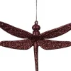 Intratuin kerst ornament insect rood 14 x 0,3 x 9 cm