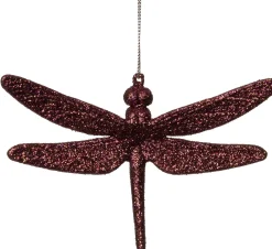 Intratuin kerst ornament insect rood 14 x 0,3 x 9 cm
