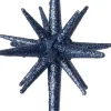 Intratuin kerst ornament Jara ster donkerblauw D 9,5 H 14 cm