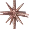 Intratuin kerst ornament Jara ster roze D 9,5 H 14 cm