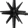 Intratuin kerst ornament Jara ster zwart D 9,5 H 14 cm