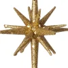 Intratuin kerst ornament Jara ster goud D 9,5 H 14 cm