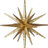 Intratuin kerst ornament Jens ster goud D 15 H 15 cm