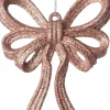 Intratuin kerst ornament Julia strik roze 11 x 2 x 13 cm