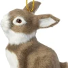 Intratuin kerst ornament Jurda konijn bruin 7,5 x 4 x 7,5 cm