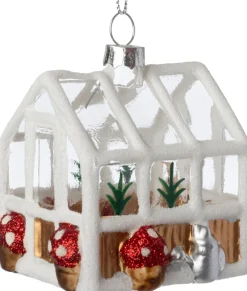 Intratuin kerst ornament kas 6,5 x 5 x 6,5 cm