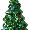Intratuin kerst ornament kerstboom groen 8,5 x 8,5 x 16,1 cm